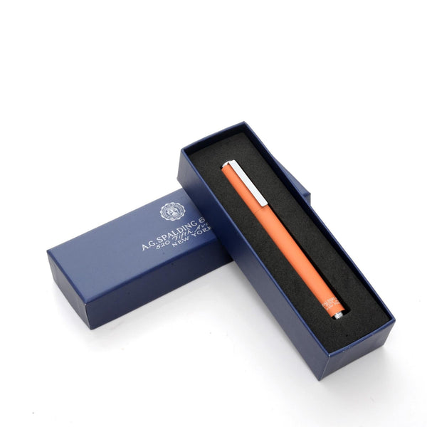 A.g. Spalding & Bros. 520 Fifth Avenue New York Compact Ball Point ORANGE