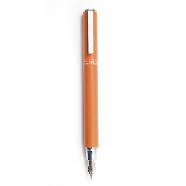 A.g. Spalding & Bros. 520 Fifth Avenue New York Compact Fountain Pen ORANGE