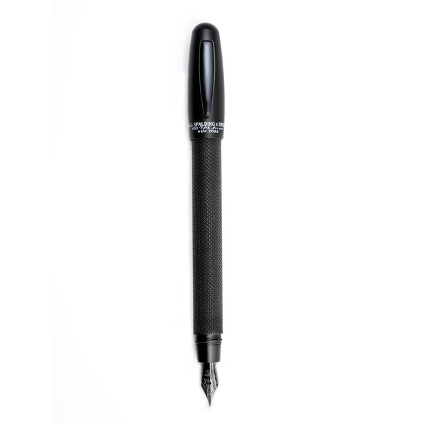 A.g. Spalding & Bros. 520 Fifth Avenue New York CREST Fountain Pen BLACK