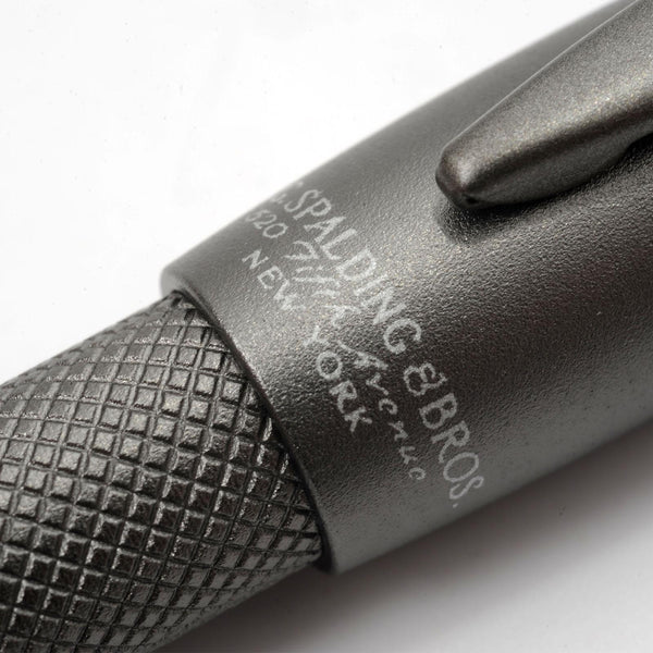 A.g. Spalding & Bros. 520 Fifth Avenue New York CREST GUN BALL POINT GUNMETAL