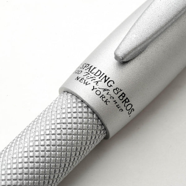 A.g. Spalding & Bros. 520 Fifth Avenue New York Crest Silver Ball Point SILVER