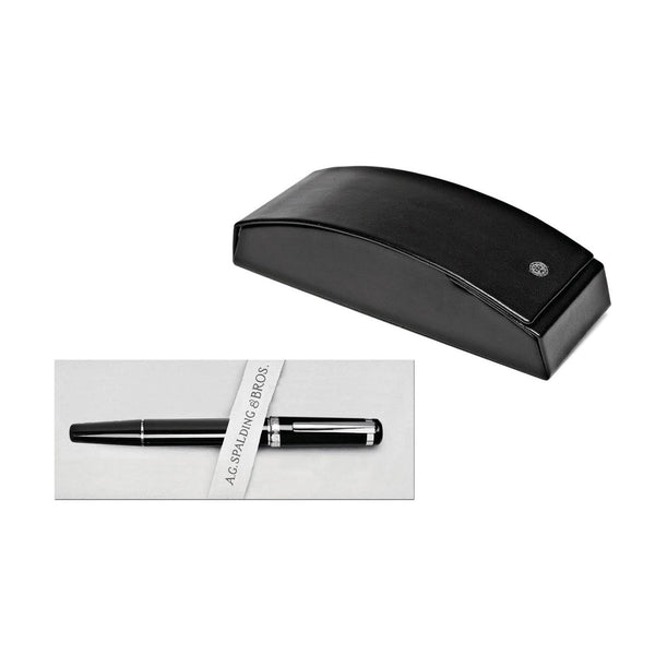 A.g. Spalding & Bros. 520 Fifth Avenue New York FOUNTAIN PEN NEW BOSTON BLACK