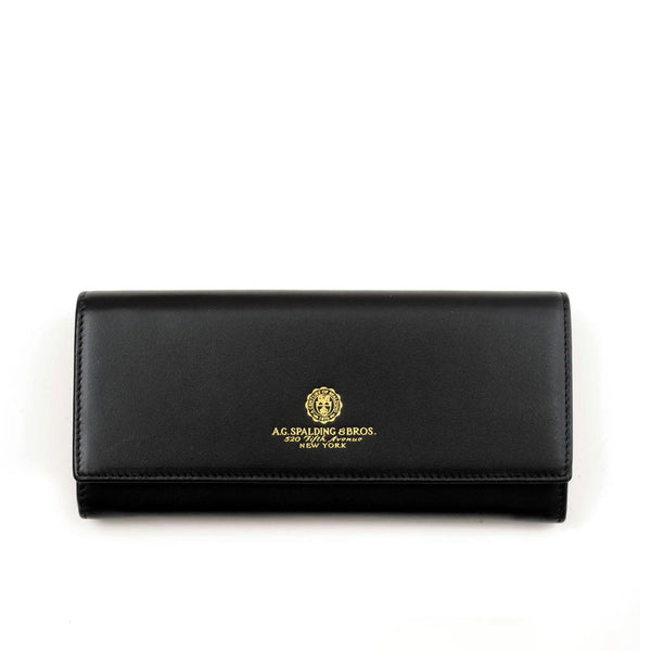a.g. spalding & bros. 520 fifth avenue new york FRENCH WALLET SISSY BLACK