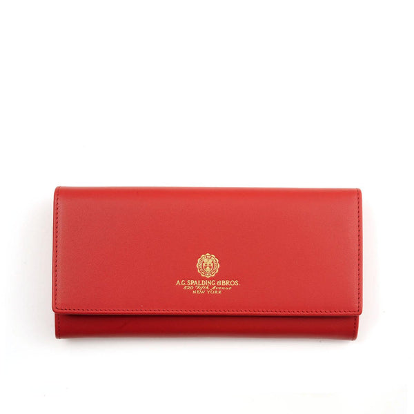a.g. spalding & bros. 520 fifth avenue new york FRENCH WALLET SISSY RED