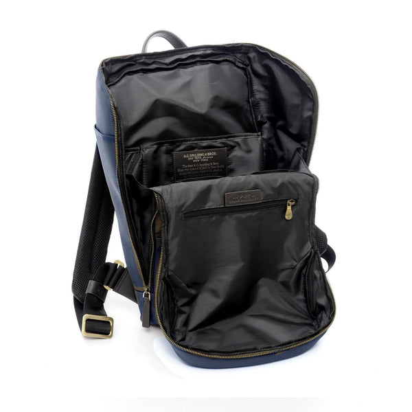 A.g. Spalding & Bros. 520 Fifth Avenue New York Hergonomic Backpack PRESTON BLUE