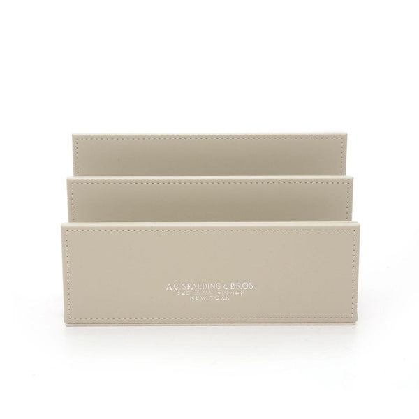 a.g. spalding & bros. 520 fifth avenue new york Horrizontal wallet 6 CC+Coins Holder OREGON LIGHT BEIGE