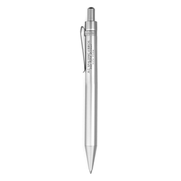a.g. spalding & bros. 520 fifth avenue new york Iconic Ball Point Pen ALUMINIUM
