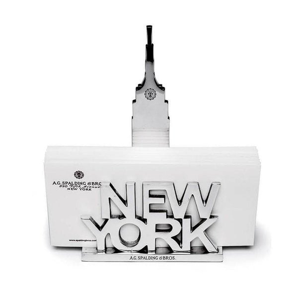 a.g. spalding & bros. 520 fifth avenue new york LETTER HOLDER ALUMINIUM