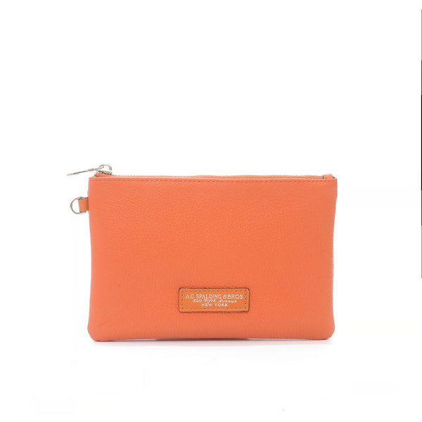 a.g. spalding & bros. 520 fifth avenue new york MADISON Pouch ORANGE