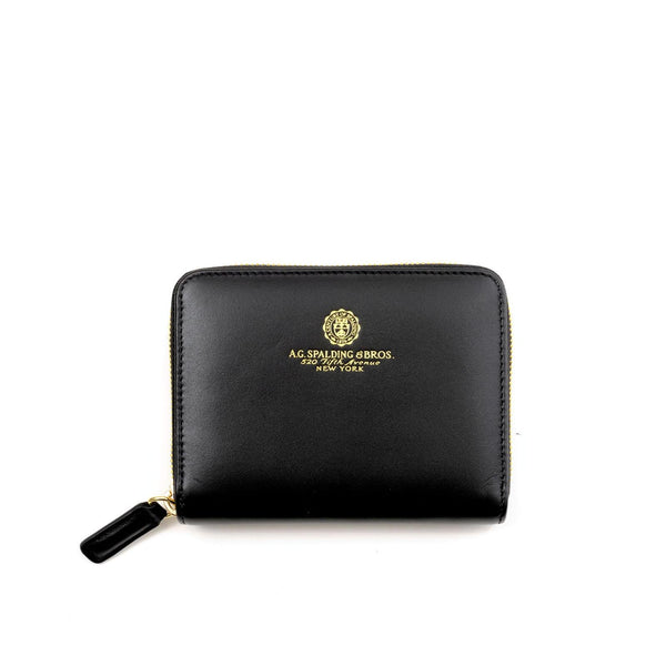 a.g. spalding & bros. 520 fifth avenue new york MEDIUM ZIP SISSY BLACK