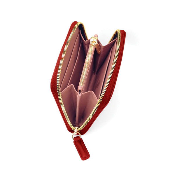 A.g. Spalding & Bros. 520 Fifth Avenue New York MEDIUM ZIP SISSY RED