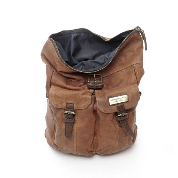 A.g. Spalding & Bros. 520 Fifth Avenue New York MOOSE BIKER BACKPACK COW