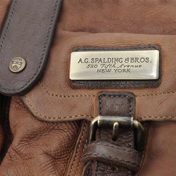 A.g. Spalding & Bros. 520 Fifth Avenue New York MOOSE BIKER BACKPACK COW