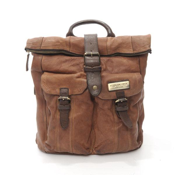 a.g. spalding & bros. 520 fifth avenue new york MOOSE BIKER BACKPACK COW