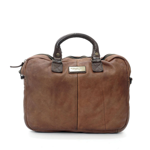 a.g. spalding & bros. 520 fifth avenue new york MOOSE BRIEFCASE COW