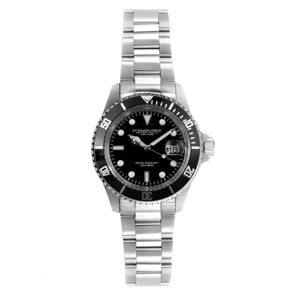 a.g. spalding & bros. 520 fifth avenue new york NEW DIVER WATCH BLACK