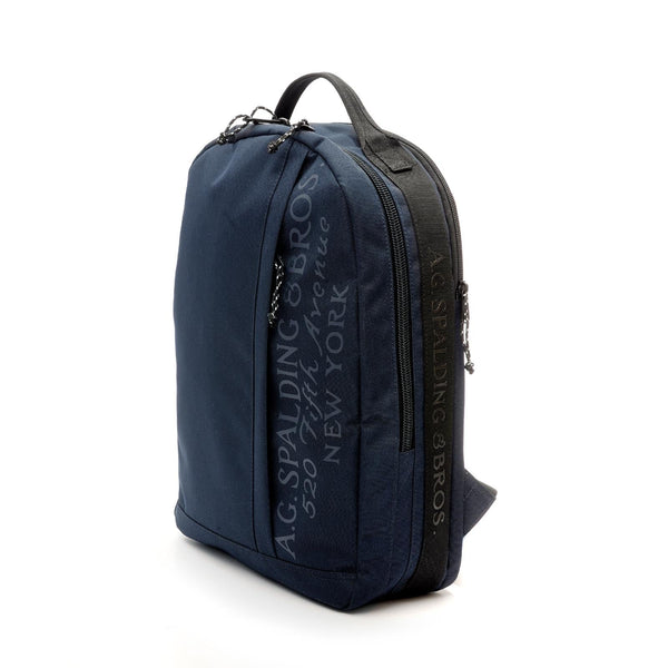 A.g. Spalding & Bros. 520 Fifth Avenue New York New Vertical Backpack BLUE