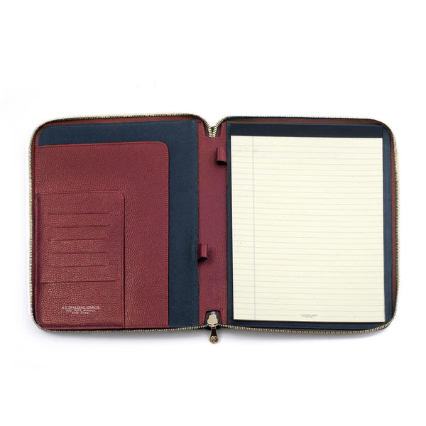 A.g. Spalding & Bros. 520 Fifth Avenue New York NOTE BOOK HOLDER A4 BL RED