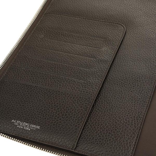 A.g. Spalding & Bros. 520 Fifth Avenue New York Note Book Holder A4 TIFFANY BROWN HEAD
