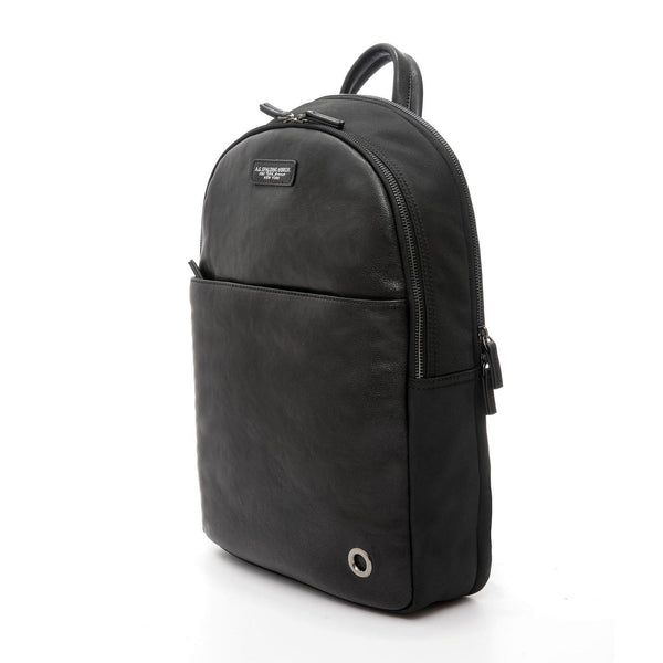 A.g. Spalding & Bros. 520 Fifth Avenue New York ROUND BACKPACK STEEL RIVET BLACK