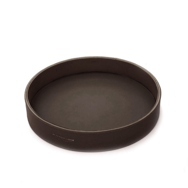 A.g. Spalding & Bros. 520 Fifth Avenue New York Round Small Tray TESTA MORO