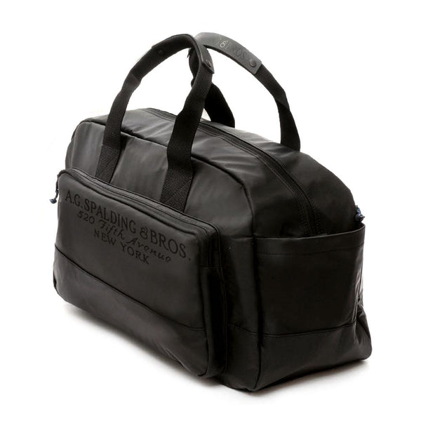 A.g. Spalding & Bros. 520 Fifth Avenue New York RUBBER Duffle BLACK
