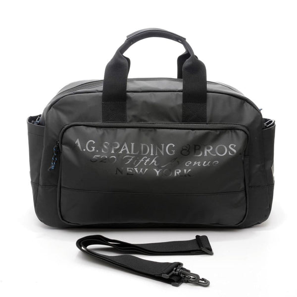 a.g. spalding & bros. 520 fifth avenue new york RUBBER Duffle BLACK