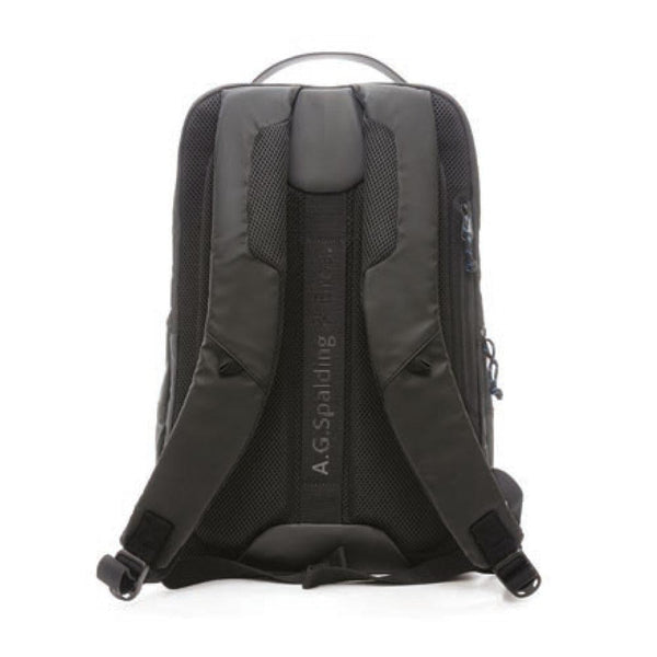 A.g. Spalding & Bros. 520 Fifth Avenue New York RUBBER Round Backpack BLACK