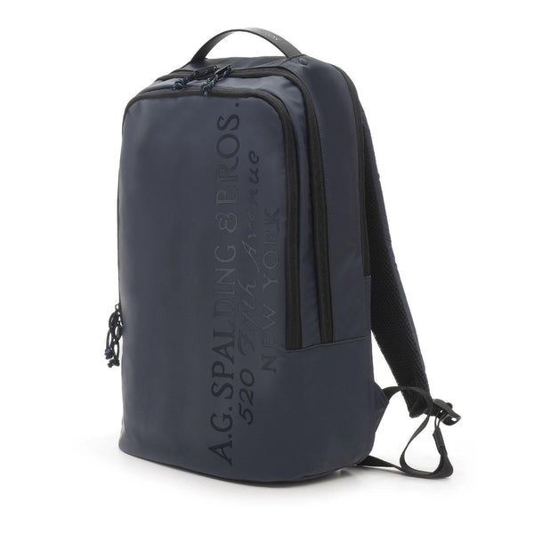 A.g. Spalding & Bros. 520 Fifth Avenue New York RUBBER Round Backpack BLUE