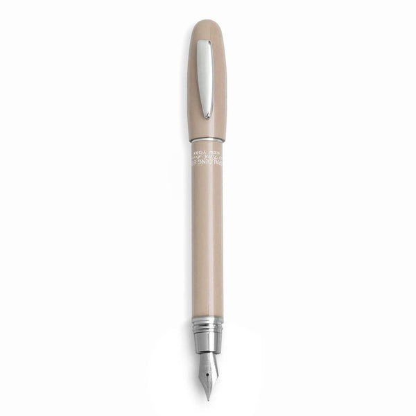 A.g. Spalding & Bros. 520 Fifth Avenue New York SHORT CLASSIC FOUNTAIN PEN BEIGE