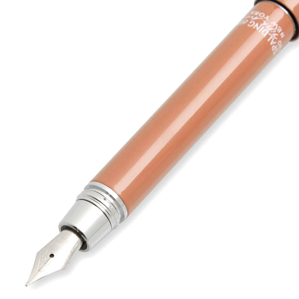 A.g. Spalding & Bros. 520 Fifth Avenue New York SHORT CLASSIC FOUNTAIN PEN BIG YELLOW