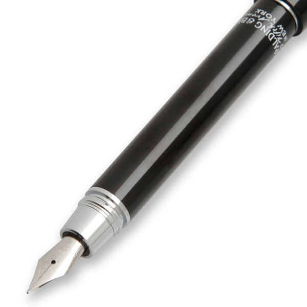 A.g. Spalding & Bros. 520 Fifth Avenue New York Short Classic Fountain Pen BLACK