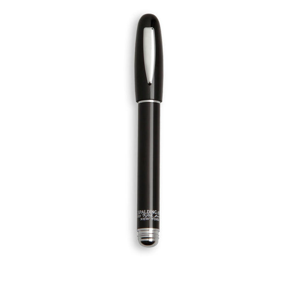 A.g. Spalding & Bros. 520 Fifth Avenue New York Short Classic Fountain Pen BLACK