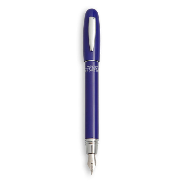 A.g. Spalding & Bros. 520 Fifth Avenue New York SHORT CLASSIC FOUNTAIN PEN BLUE