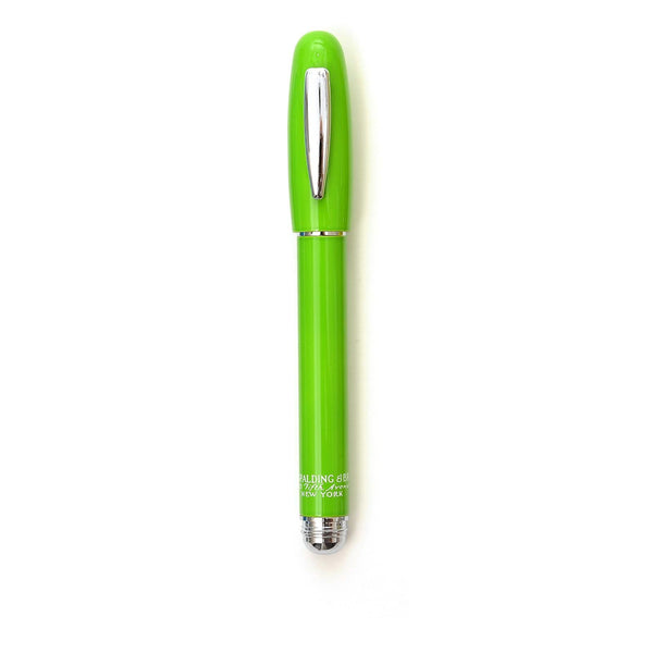 a.g. spalding & bros. 520 fifth avenue new york SHORT CLASSIC FOUNTAIN PEN GREEN GRASS