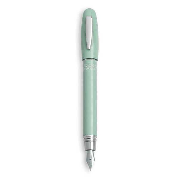 A.g. Spalding & Bros. 520 Fifth Avenue New York SHORT CLASSIC FOUNTAIN PEN GREEN WATER