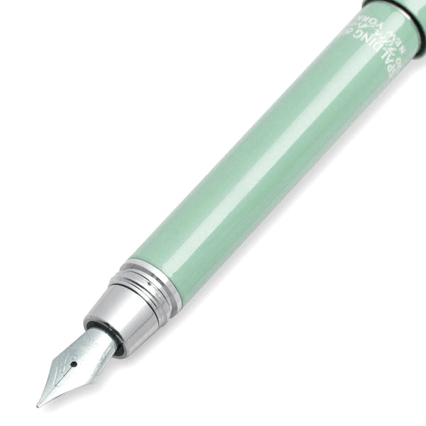 A.g. Spalding & Bros. 520 Fifth Avenue New York SHORT CLASSIC FOUNTAIN PEN GREEN WATER