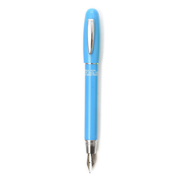 A.g. Spalding & Bros. 520 Fifth Avenue New York Short Classic Fountain Pen LIGHT BLUE