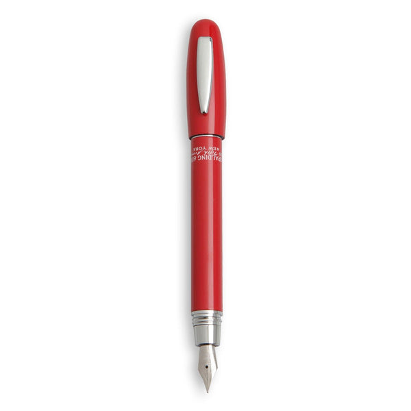 A.g. Spalding & Bros. 520 Fifth Avenue New York Short Classic Fountain Pen RED