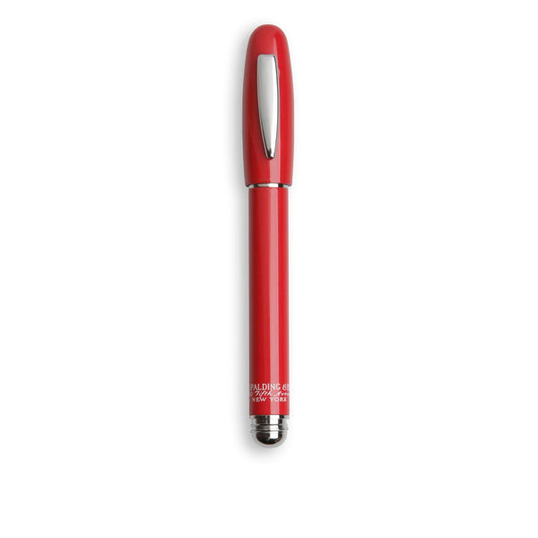 A.g. Spalding & Bros. 520 Fifth Avenue New York Short Classic Fountain Pen RED