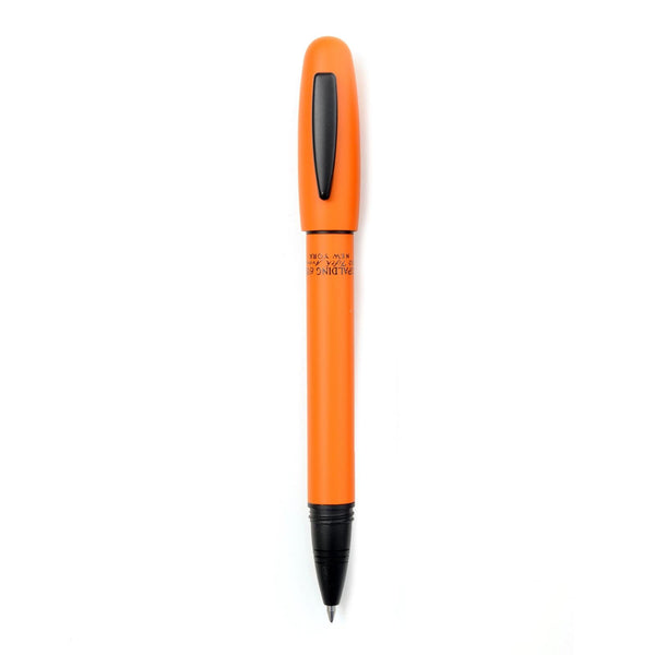 A.g. Spalding & Bros. 520 Fifth Avenue New York SHORT MATT BLACK Roller Pen ORANGE