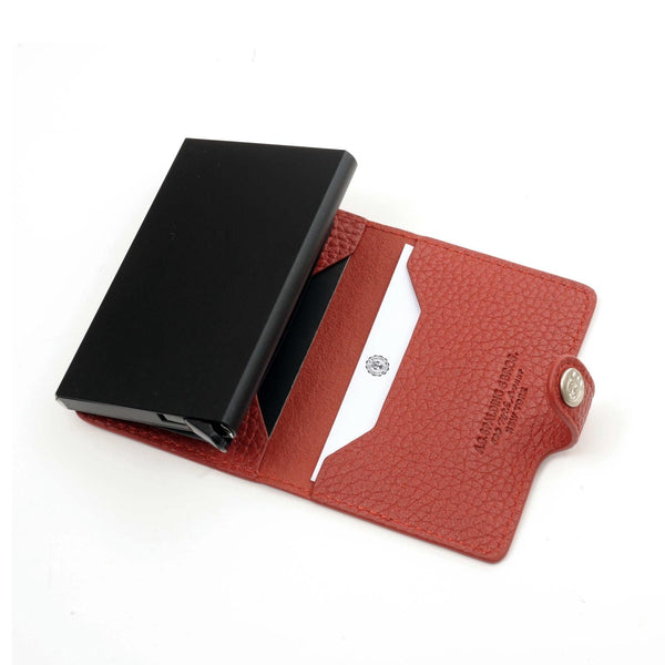 A.g. Spalding & Bros. 520 Fifth Avenue New York SLIDE WALLET RED
