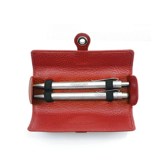 a.g. spalding & bros. 520 fifth avenue new york SNAP PEN SET DARK RED a.g. spalding & bros. 520 fifth avenue new york SNAP PEN SET DARK RED