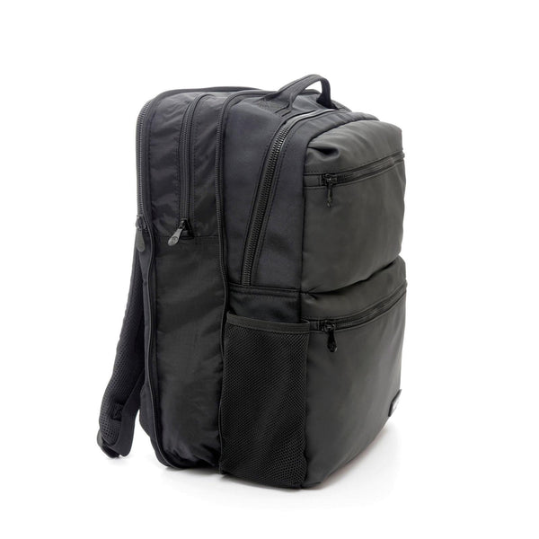A.g. Spalding & Bros. 520 Fifth Avenue New York SQUARE BACKPACK EXPANDABLE BULLY BLACK