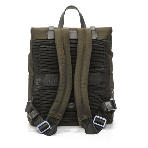 A.g. Spalding & Bros. 520 Fifth Avenue New York Square Backpack PRESTON KHAKI GREEN