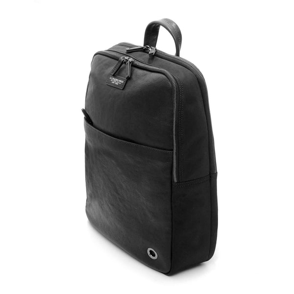 A.g. Spalding & Bros. 520 Fifth Avenue New York SQUARE BACKPACK STEEL RIVET BLACK