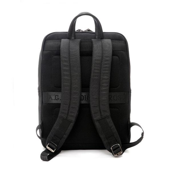 A.g. Spalding & Bros. 520 Fifth Avenue New York SQUARE BACKPACK STEEL RIVET BLACK