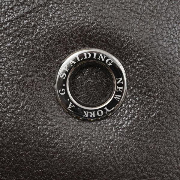 A.g. Spalding & Bros. 520 Fifth Avenue New York SQUARE BACKPACK STEEL RIVET BROWN