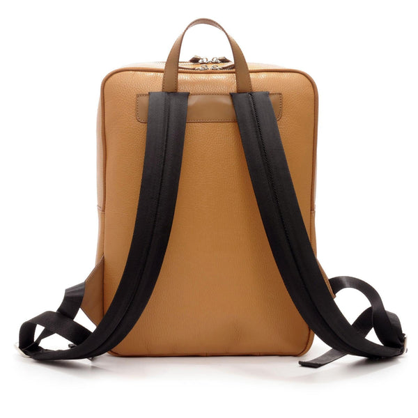 A.g. Spalding & Bros. 520 Fifth Avenue New York Square Backpack Tourist HONEY