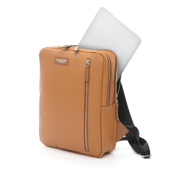 A.g. Spalding & Bros. 520 Fifth Avenue New York Square Backpack Tourist HONEY